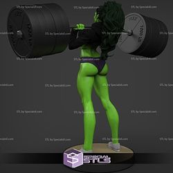 She Hulk and Barbell