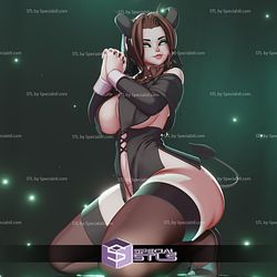 Nun Succubus Aerith Fanart