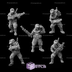 July 2022 Kyoushuneko Sci-fi Miniatures