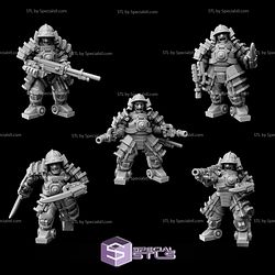 July 2022 Kyoushuneko Sci-fi Miniatures