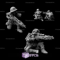 July 2022 Kyoushuneko Sci-fi Miniatures