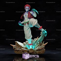 Akaza 3D Model Action Pose from Demon Slayer 3D Print