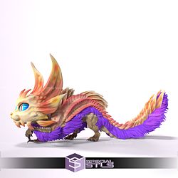 Chibi Mizutsune Monster Hunter