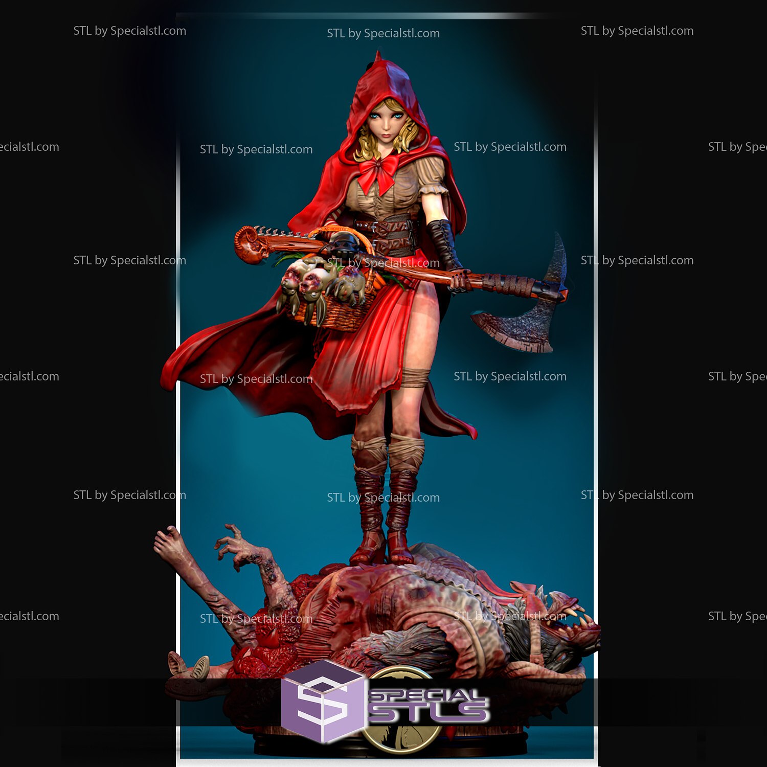 Little Red Riding Hood Creepy Version | SpecialSTL