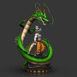 Shenlong and Son Goku V3 From DragonBall