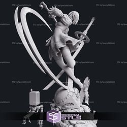 2B Action Pose from Nier Automata