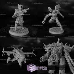 July 2022 Cyber Forge Miniatures