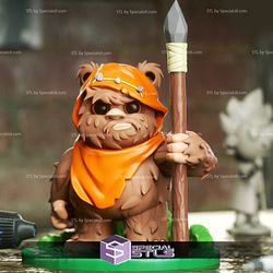 Chibi STL Collection - Ewok Chibi