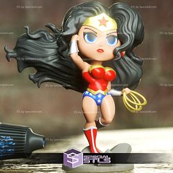 Chibi STL Collection - Wonder Woman Chibi