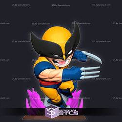Chibi STL Collection - Wolverine Chibi
