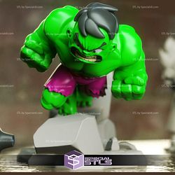 Chibi STL Collection - Hulk Chibi