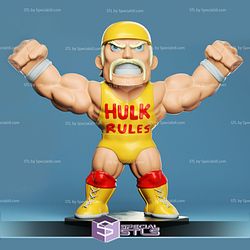 Chibi STL Collection - Hulk Hogan Chibi