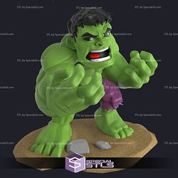 Chibi STL Collection - Hulk Chibi V2