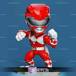 Chibi STL Collection - Red Ranger Chibi