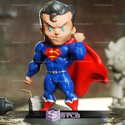 Chibi STL Collection - Superman Chibi