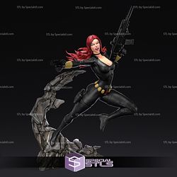 Black Widow Various Pose