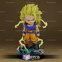 Goku SSJ3 Chibi