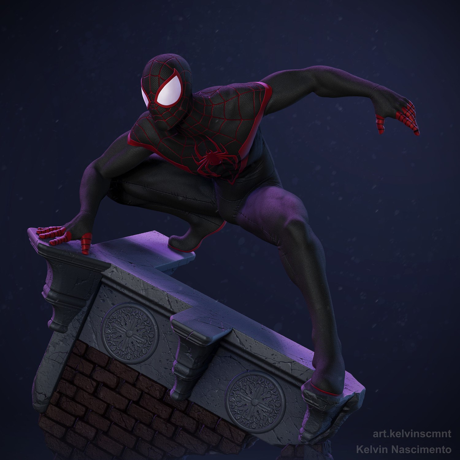 Miles Morales Spiderman V5 From Marvel