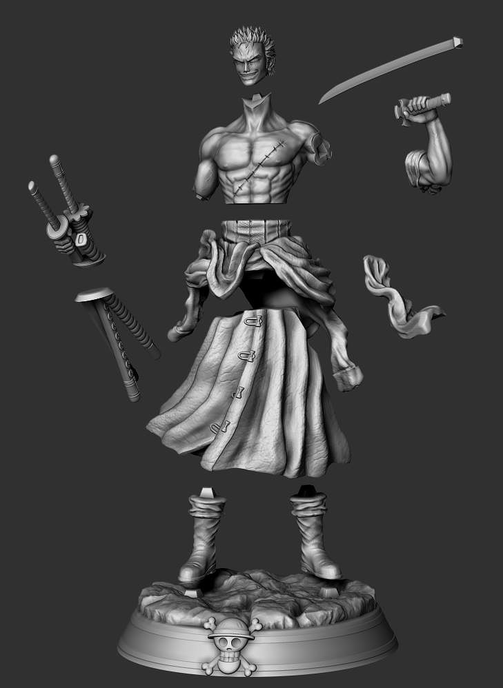 Zoro from One Piece - Pose 1