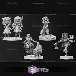 September 2022 Dungeon Pin-ups Miniatures