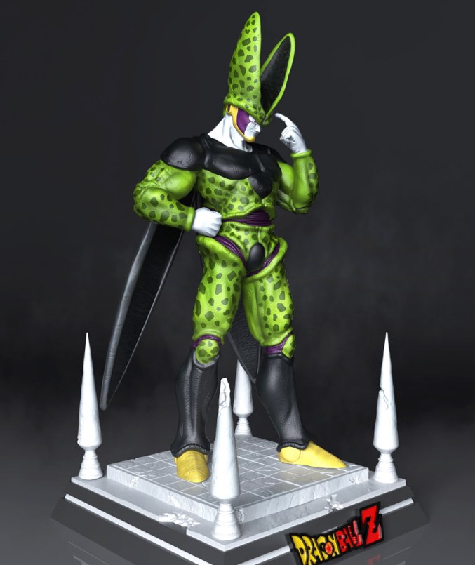 Perfect Cell from Dragonball Anime