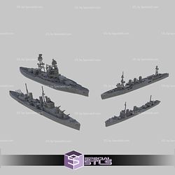 September 2022 Warships of WW2 Miniatures