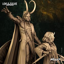 Loki and Sylvie From Marvel