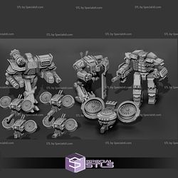 October 2022 The Lelanian Industrial Complex Miniatures