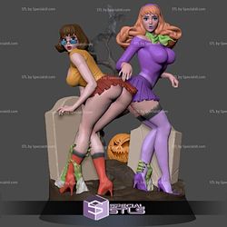 Daphne and Velma Graveyard