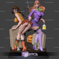 Daphne and Velma Graveyard