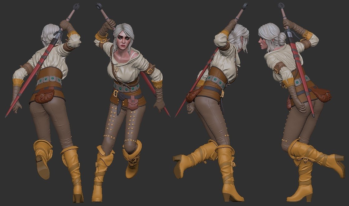 Ciri V3 from The Witcher