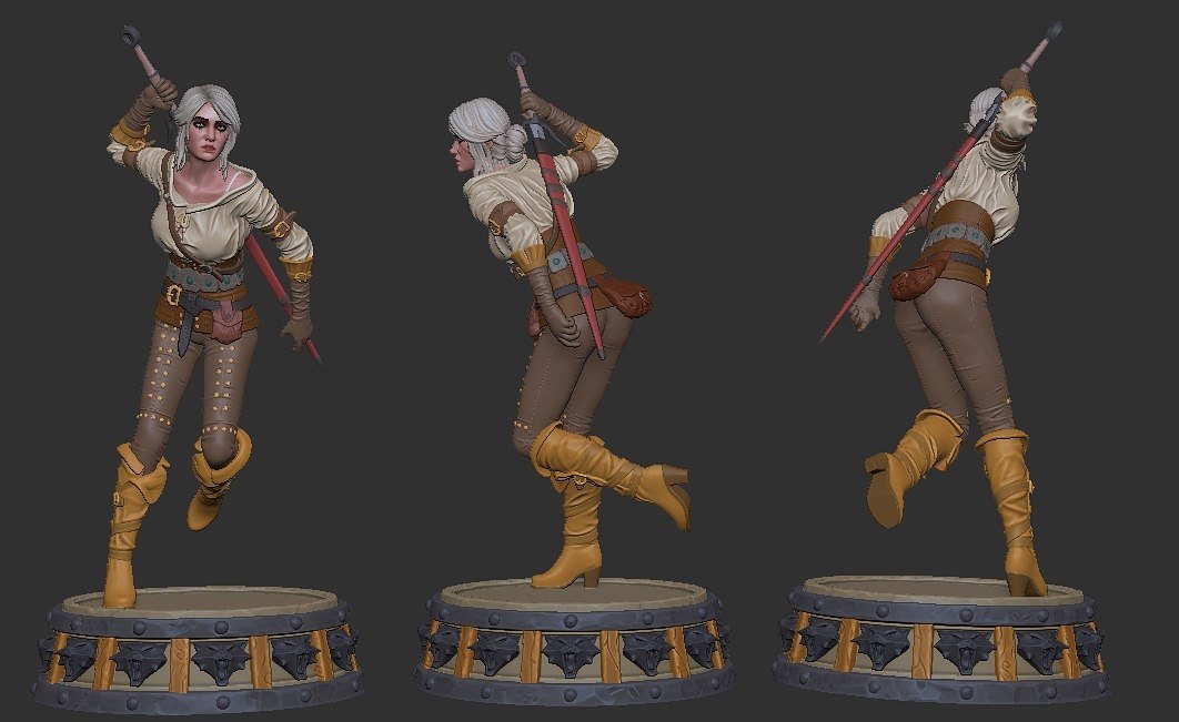 Ciri V3 from The Witcher