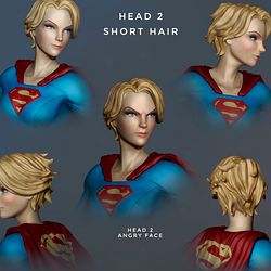 Supergirl Various Pose from DC