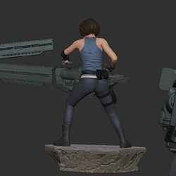 GADGETSWRAP PS4CS7730 - Printed Jill Valentine resident evil 5