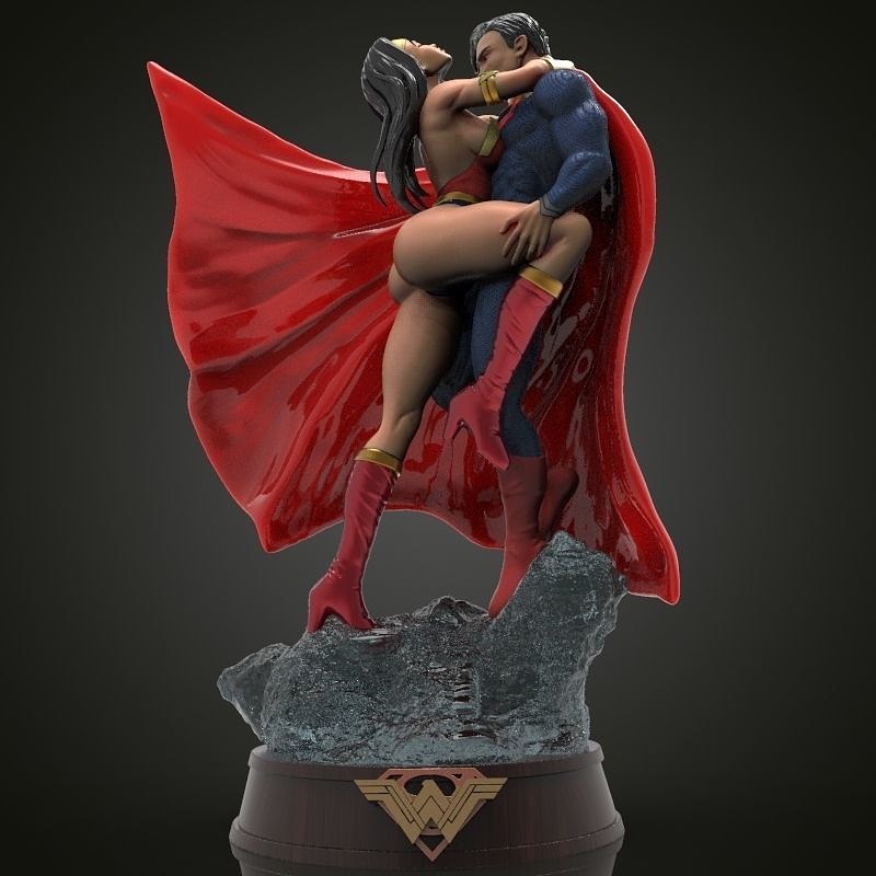 Superman And Wonder Woman From DC