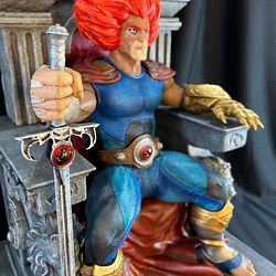 Lion-O on Throne From ThunderCats