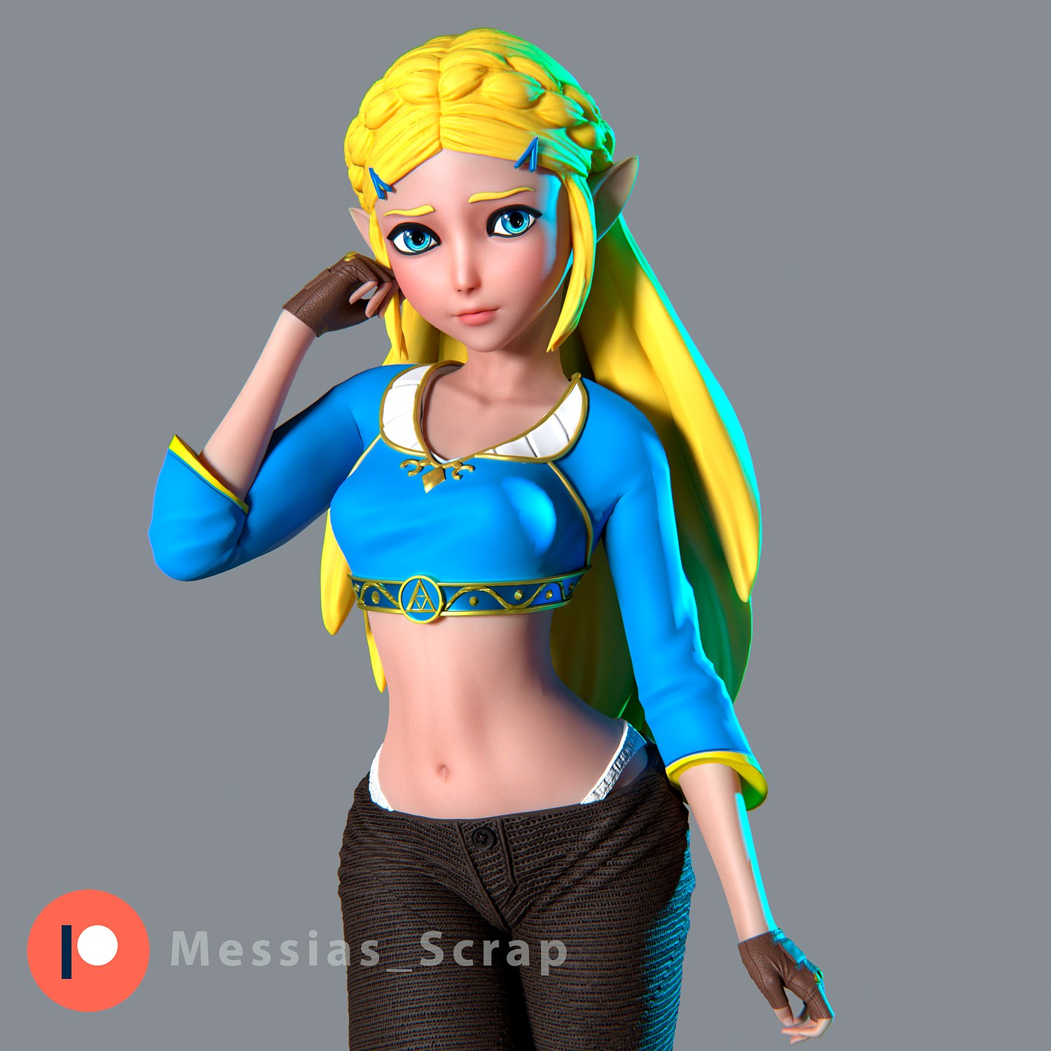 Princess Zelda V3 from Legend of Zelda