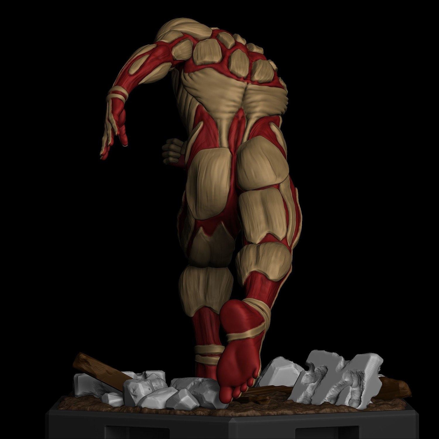 Reiner Armored Titan V2 From Attack On Titan