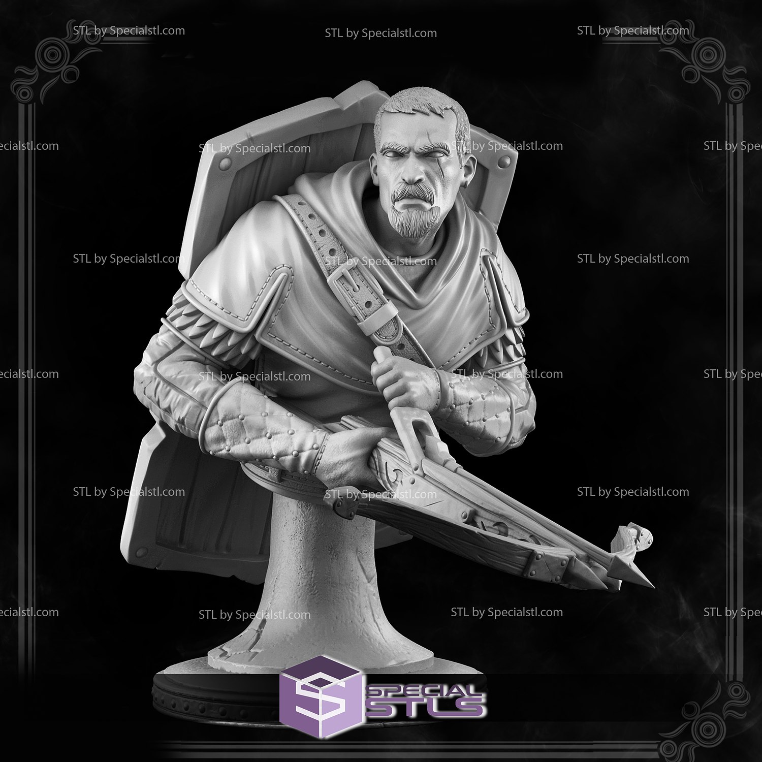 3D Printable 11 miniatures - 32mm - Heroes of the Blade - DRAGONBLADE by  PRIMAL Collectibles