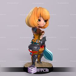 Chibi Armor Girl