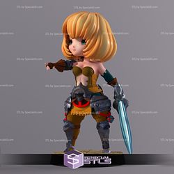 Chibi Armor Girl