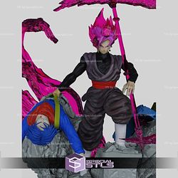 Goku Rose and Trunks