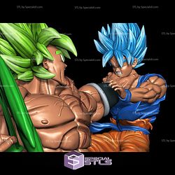 Broly vs Goku Final Attack