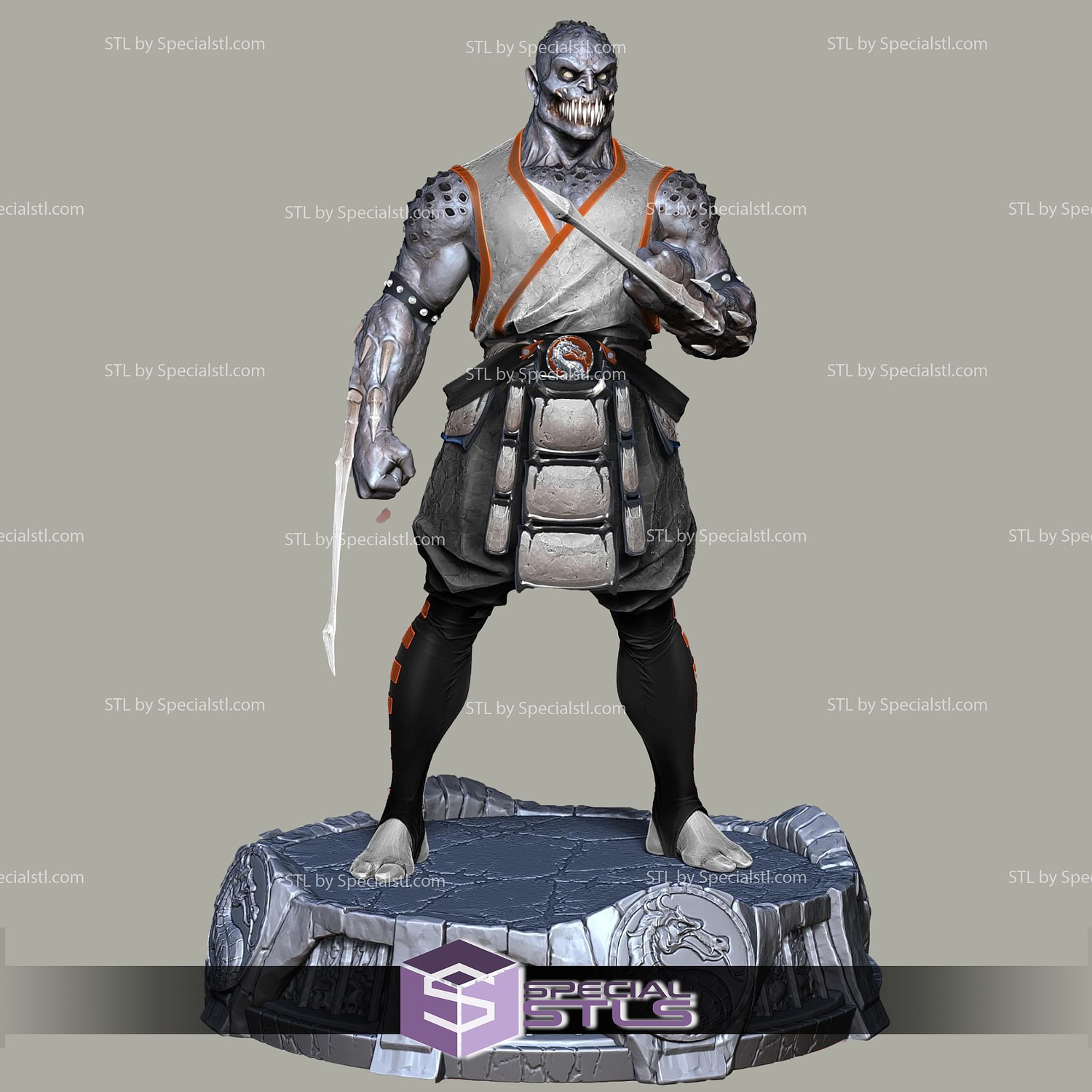 Baraka 3D Printing Figurine Mortal Kombat STL Files