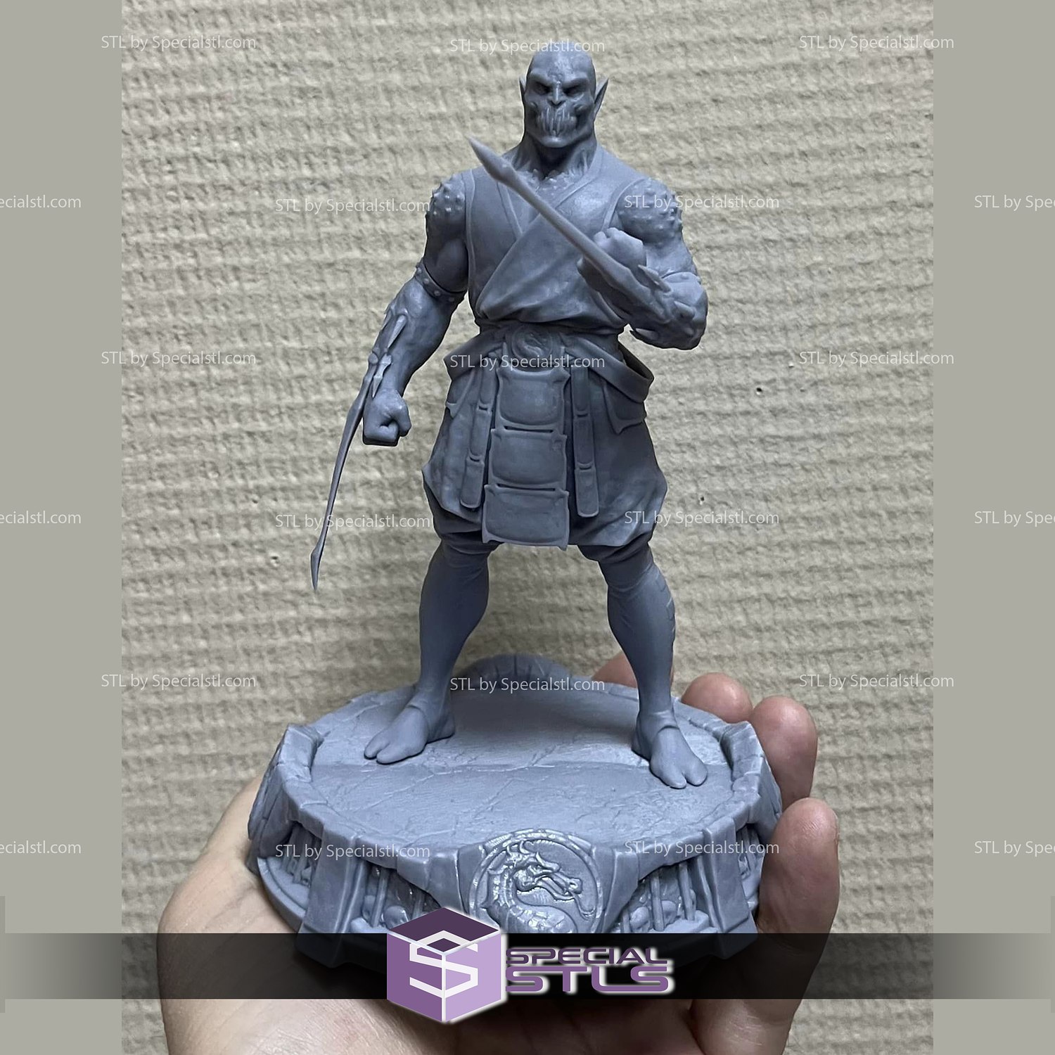 STL file Baraka - Mortal Kombat II - Bust 👤・3D printing idea to