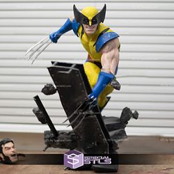 Classic Wolverine Action Pose