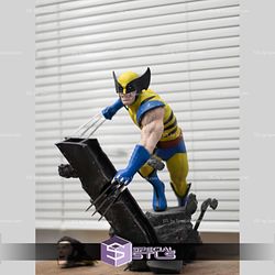 Classic Wolverine Action Pose