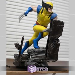 Classic Wolverine Action Pose