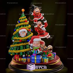 Christmas Dragonball Diorama