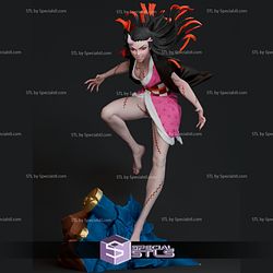 Nezuko Demon Form 3D Printable V2 from Demon Slayer 3D Model